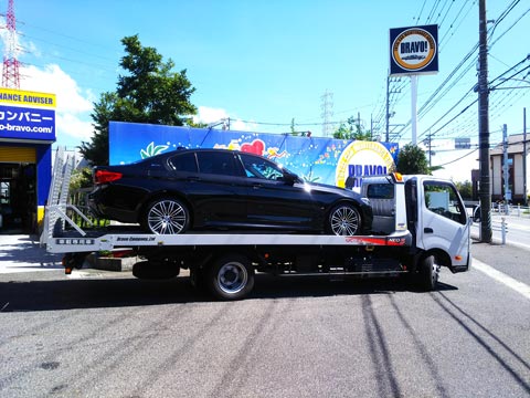 より安全にお車のお引き取り・納車